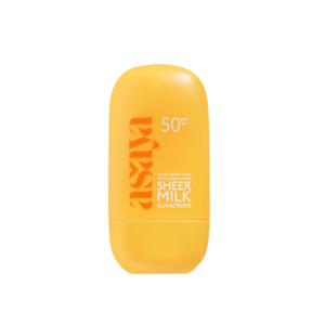 asaya sheer milk sunscreen